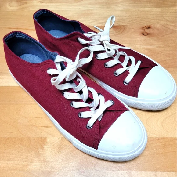 PRIMARK | Maroon Sneakers, Sz 9 - Picture 2 of 7